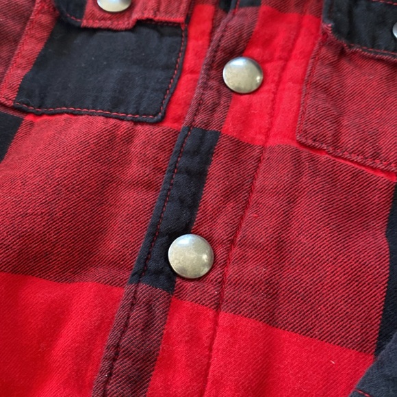 Plaid sherpa lined jacket - Picture 5 of 6